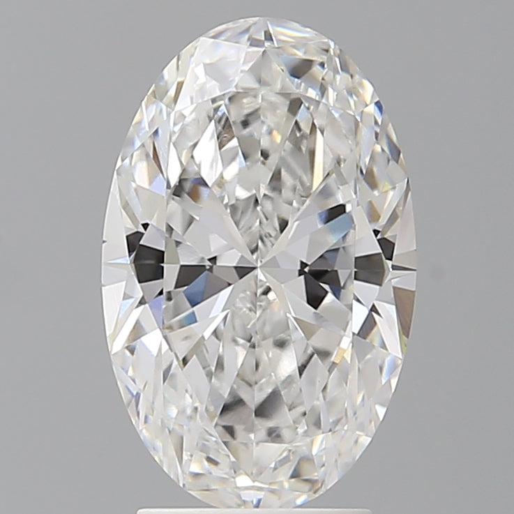 3.1ct Oval Lab-Grown Diamond — E VVS2, IGI Certified