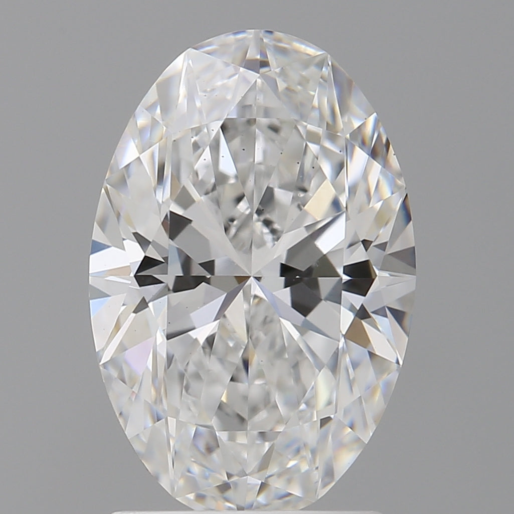 2.07ct Oval Lab-Grown Diamond — D VS2, IGI Certified