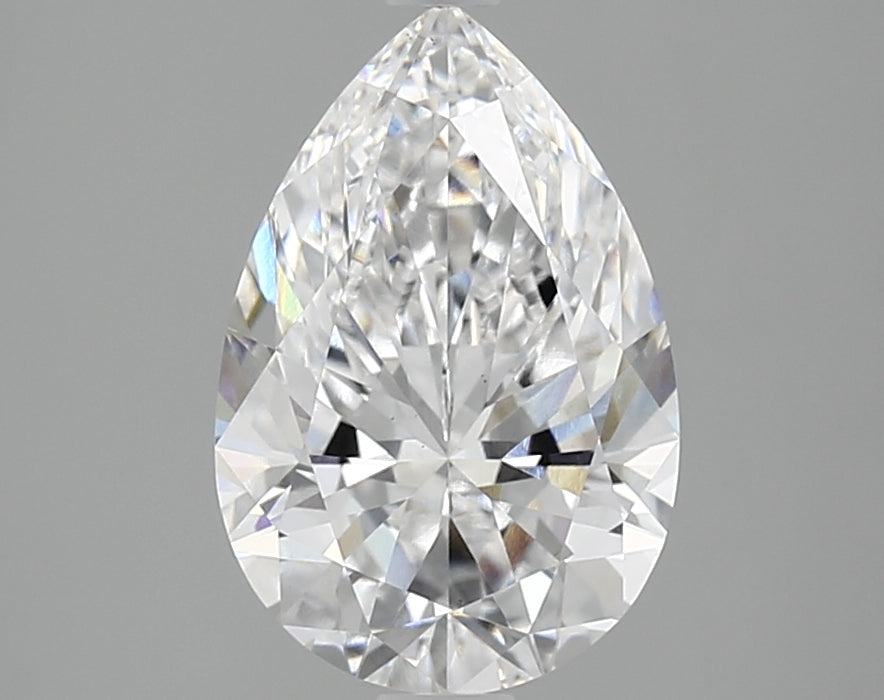 2.56ct Pear, D VS1 — IGI