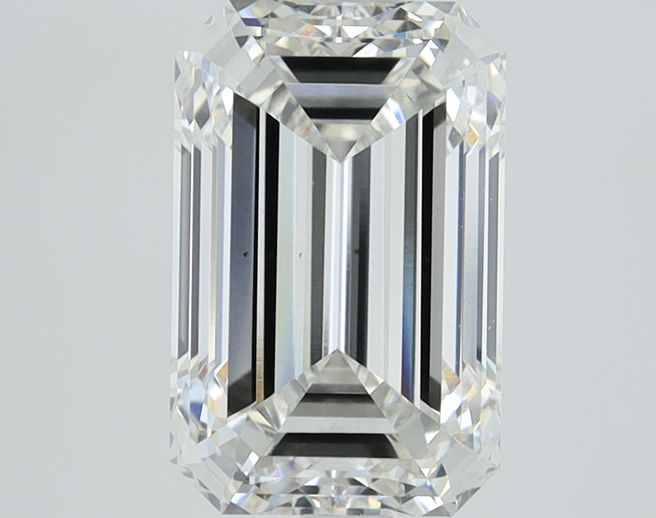 3.11ct Emerald Lab-Grown Diamond — F VS2, IGI Certified