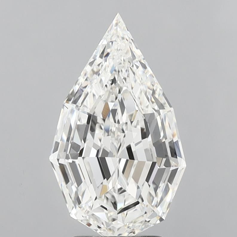 1.07ct Pear Step Lab-Grown Diamond — E VVS2, IGI Certified
