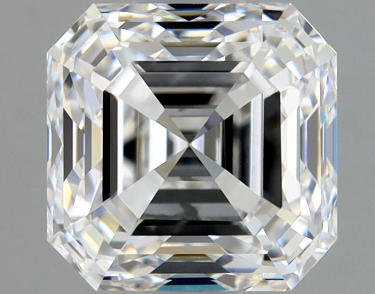 1.0ct Asscher Natural Diamond — F VVS2, GIA Certified