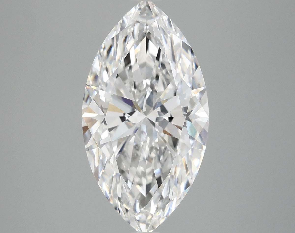 3.43ct Marquise, E VS1 — IGI