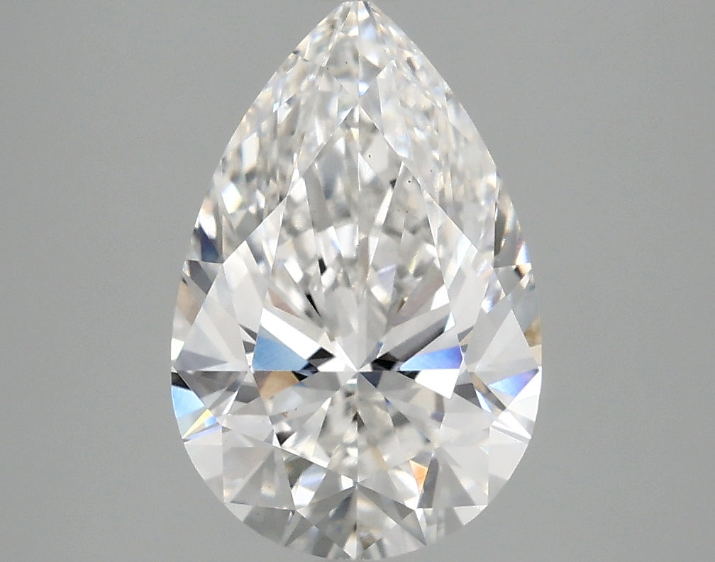 2.7ct Pear, E VS1 — IGI