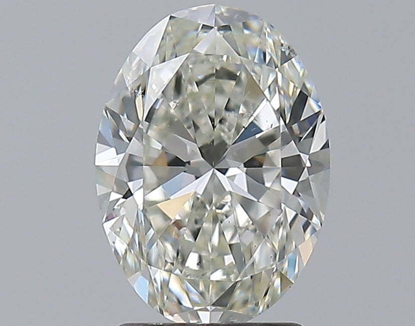 2.02ct Oval Natural Diamond — I SI1, GIA Certified