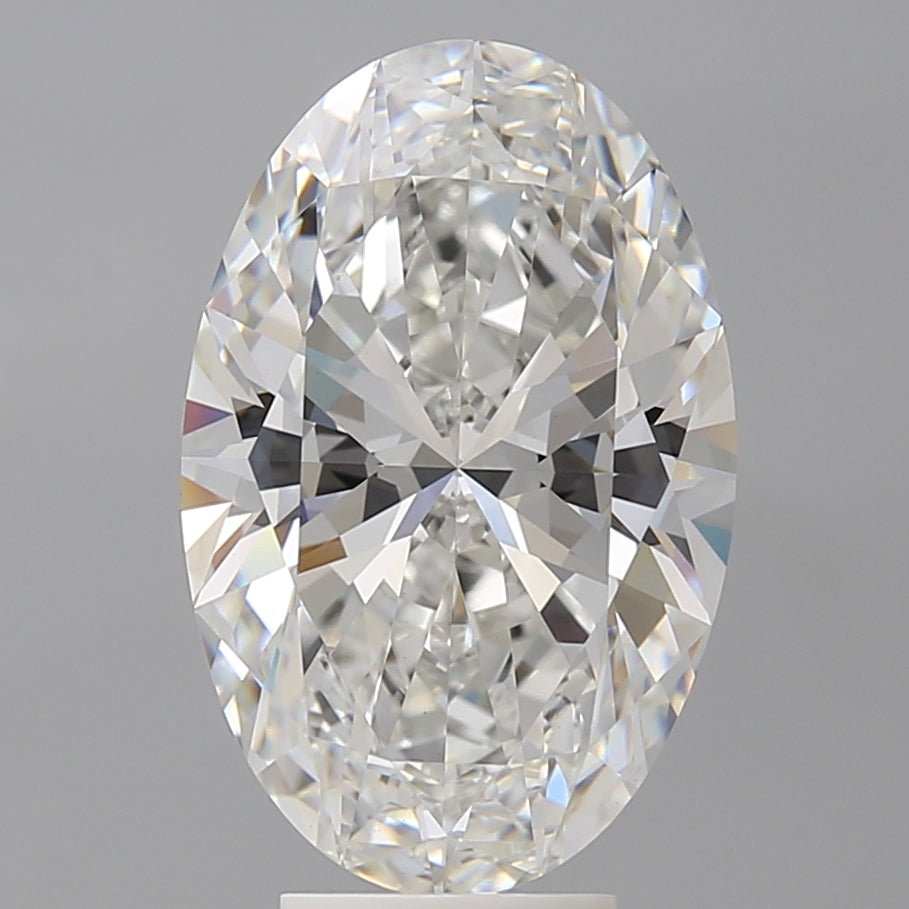 5.58ct Oval, F VVS2 — IGI