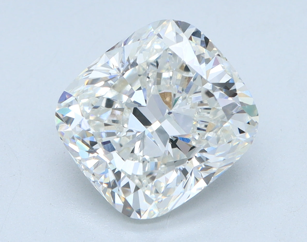 3.0ct Cushion, F VVS2 — IGI