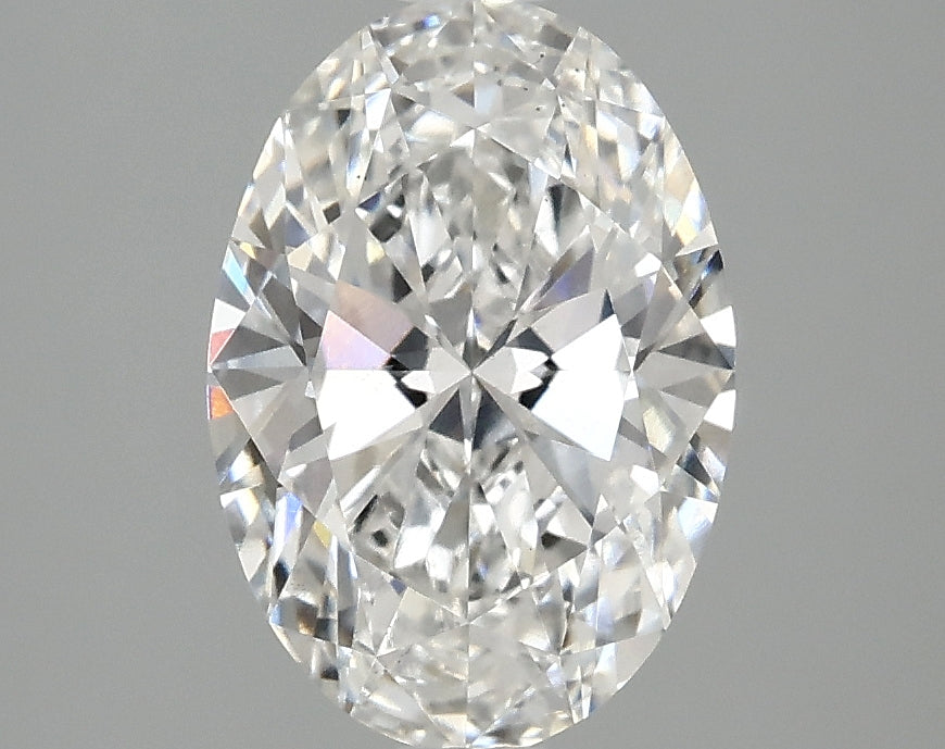 2.1ct Oval Lab-Grown Diamond — E VS2, IGI Certified