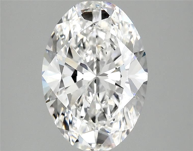 4.05ct Oval Lab-Grown Diamond — E VVS2, IGI Certified