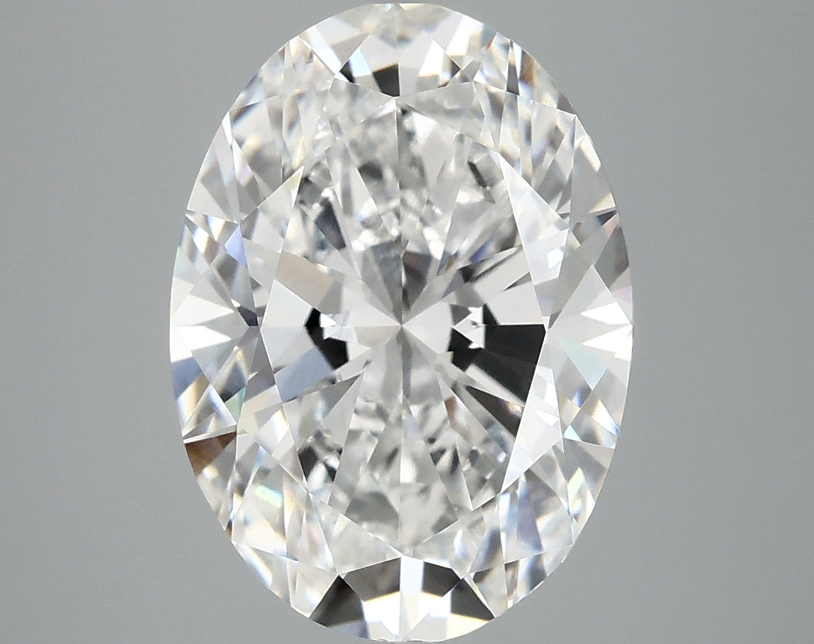 5.1ct Oval, E VVS2 — IGI