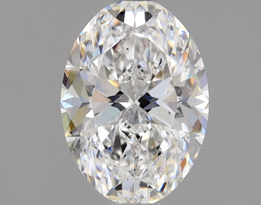1.0ct Oval, D SI1 — GIA