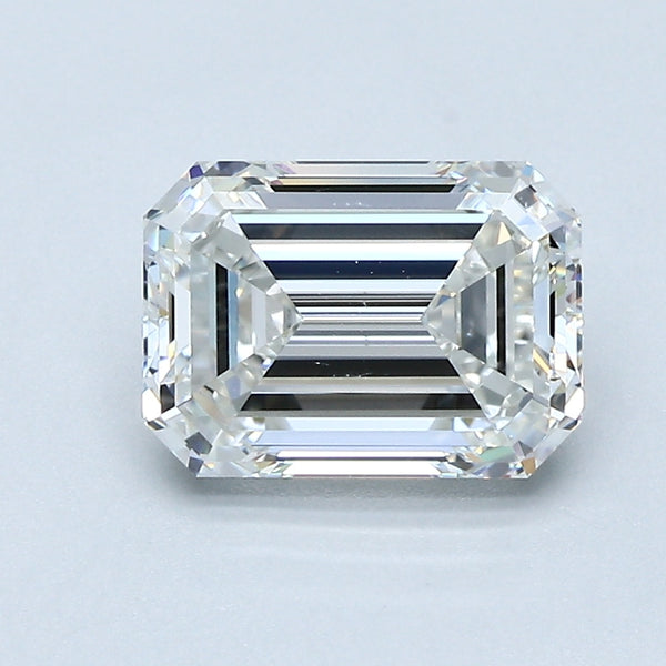 2.01ct EMERALD, H VS2 — GIA