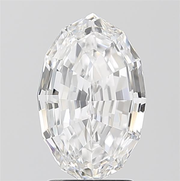 2.49ct Oval Step Cut, D VVS2 — IGI