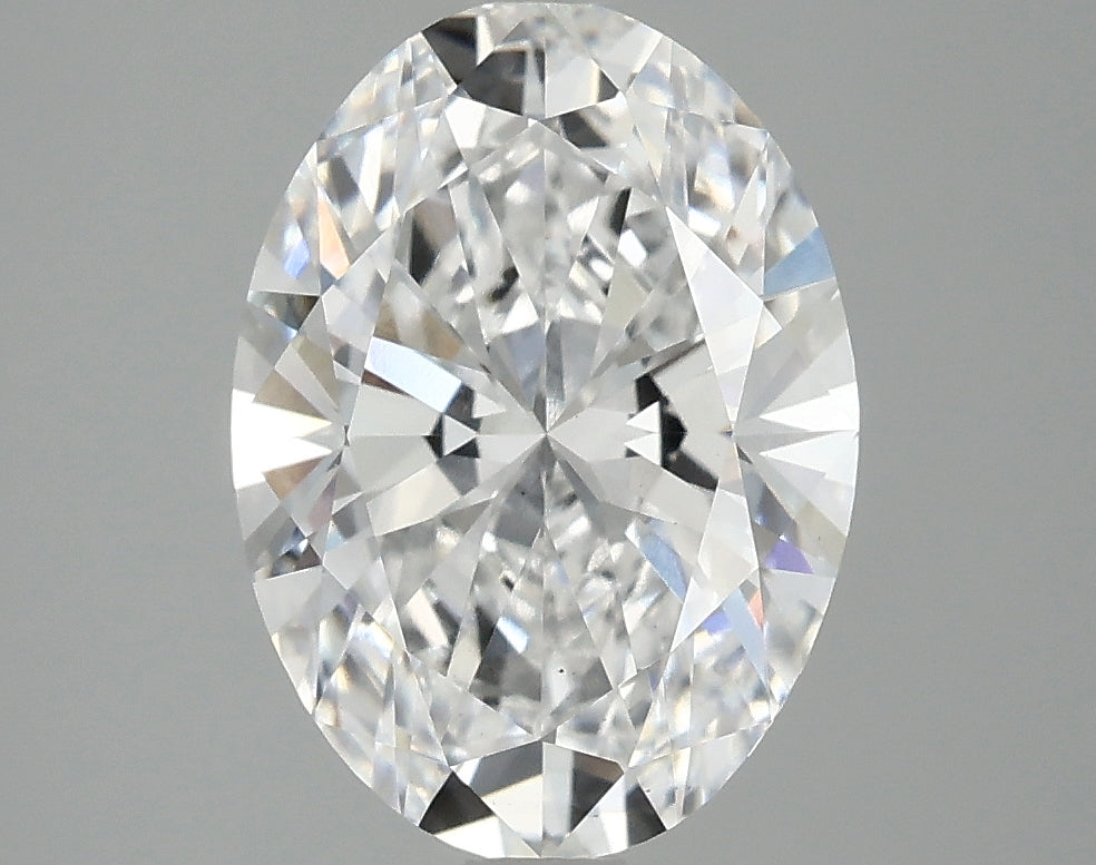 2.97ct Oval, D VS1 — IGI