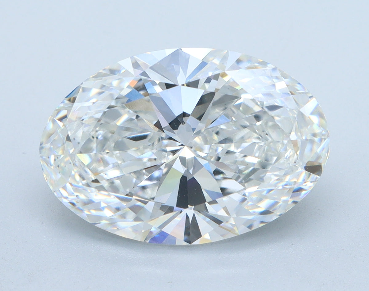 5.09ct Oval, E VS2 — IGI