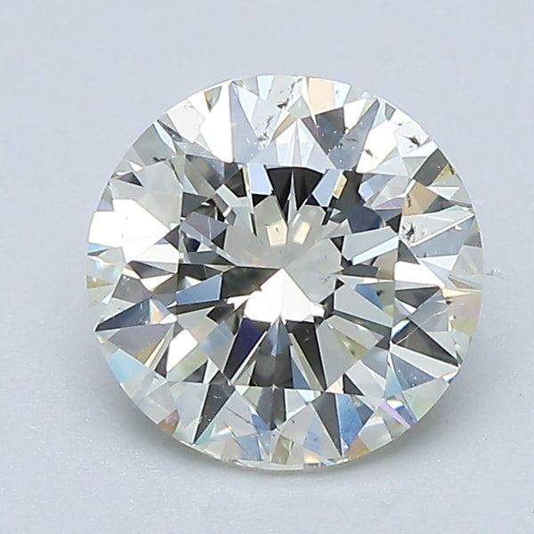 1.7ct Round, L SI2 — GIA