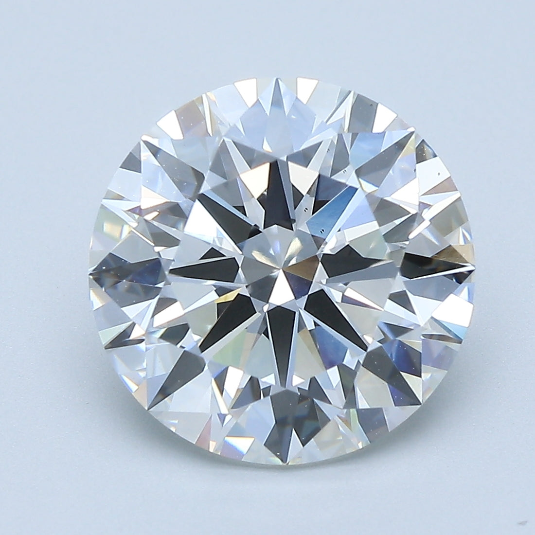 5.08ct Round, F VS2 — IGI