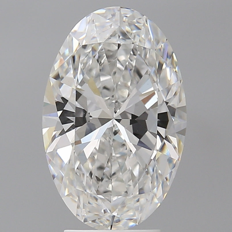 4.09ct Oval Lab-Grown Diamond — E VVS2, IGI Certified