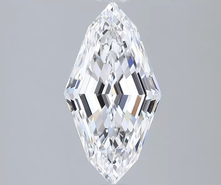 4.09ct Marquise Step, E VS1 — IGI
