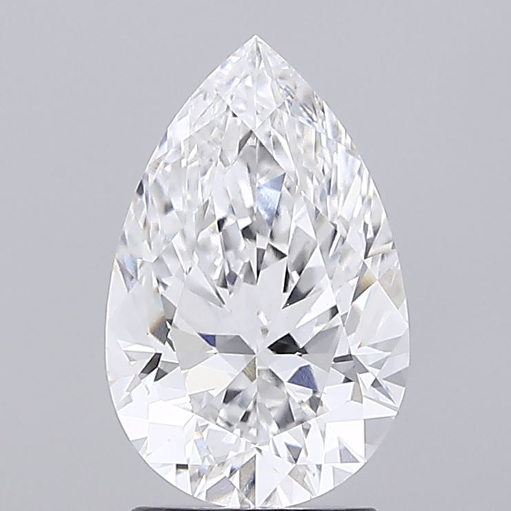 2.26ct Pear, D VVS2 — IGI