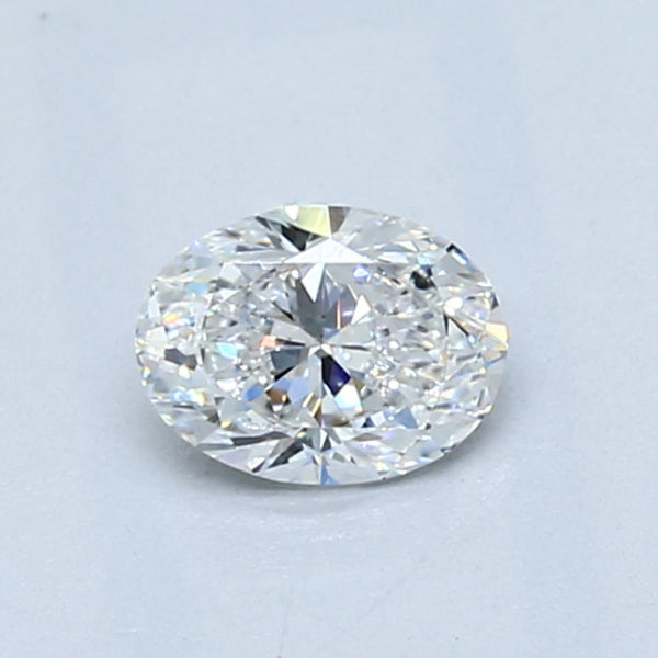0.5ct OVAL, E VS1 — GIA