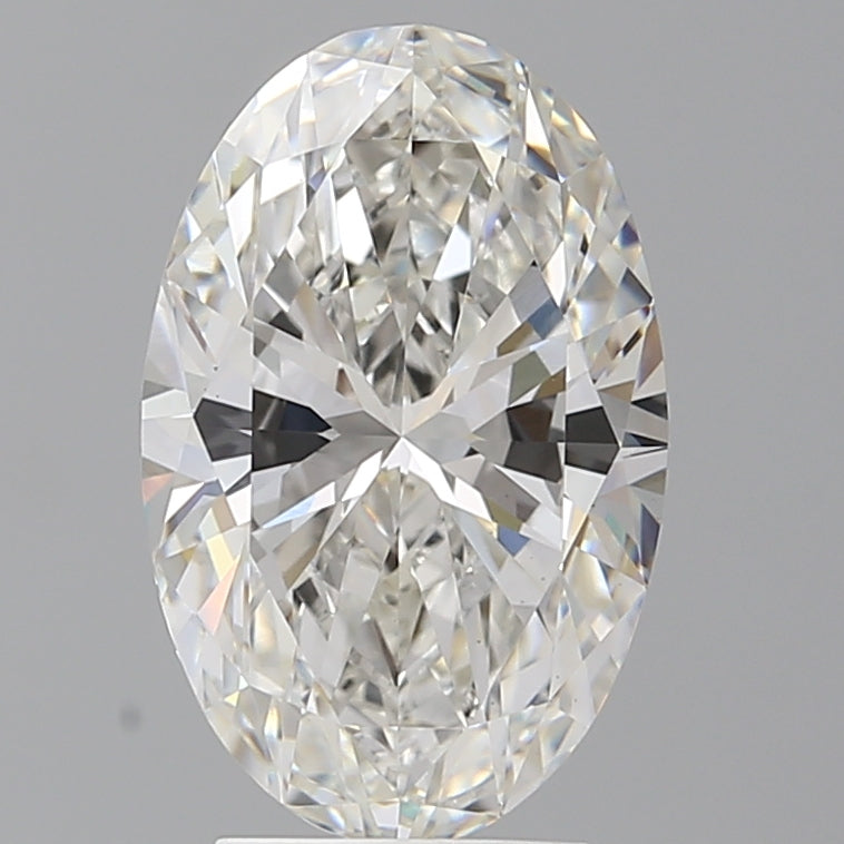 3.54ct Oval Lab-Grown Diamond — F VVS2, IGI Certified