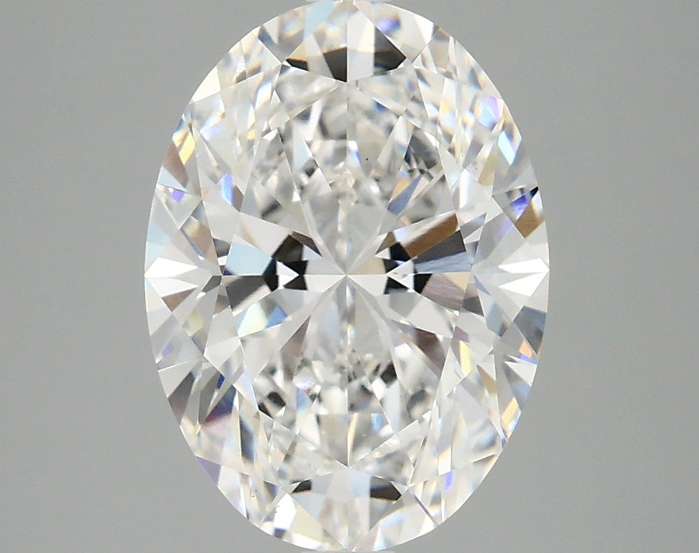 3.53ct Oval, D VS1 — IGI