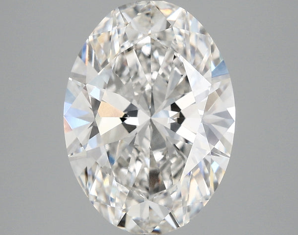 3.55ct Oval Lab-Grown Diamond — F VVS2, IGI Certified