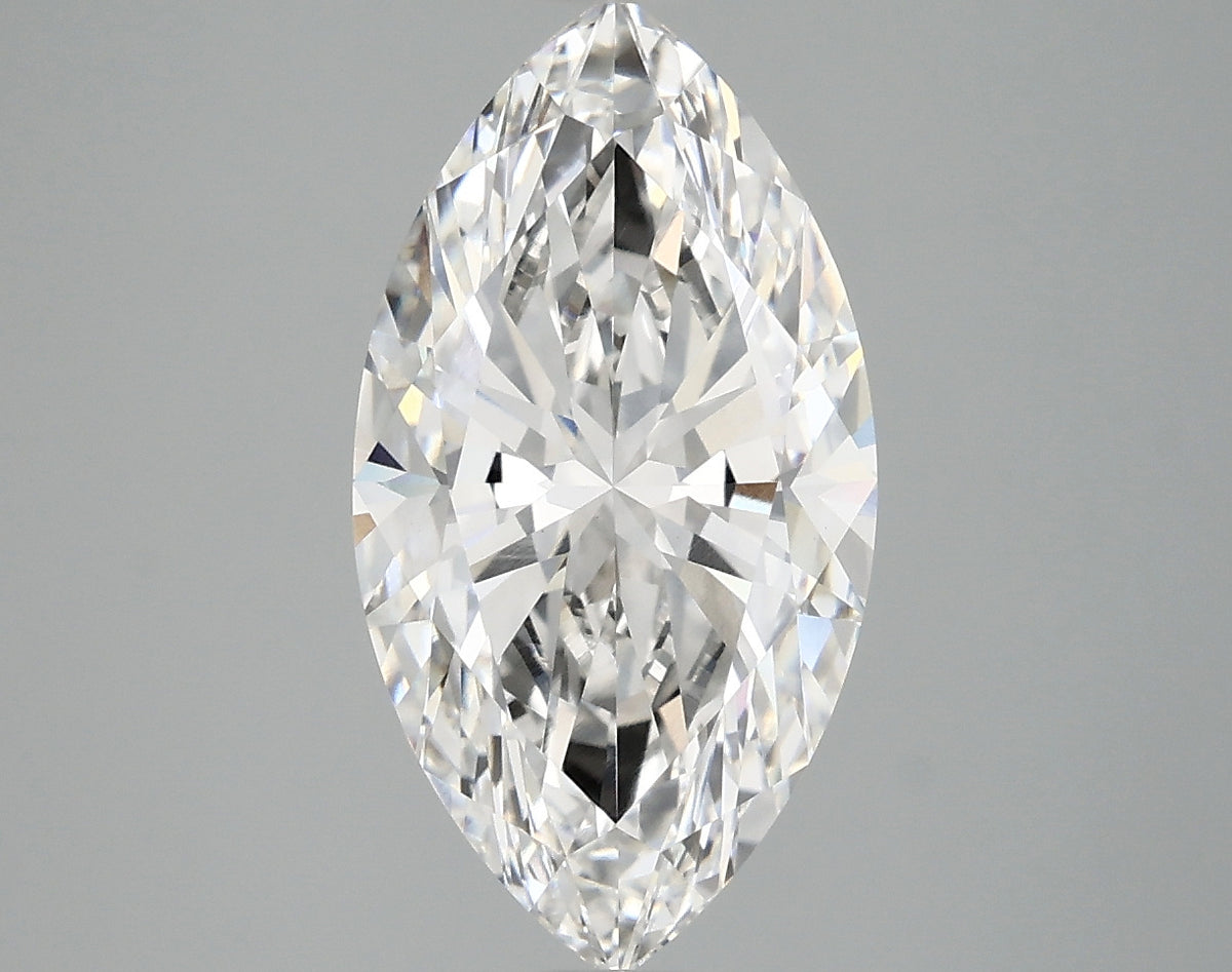 3.37ct Marquise, F VVS2 — IGI