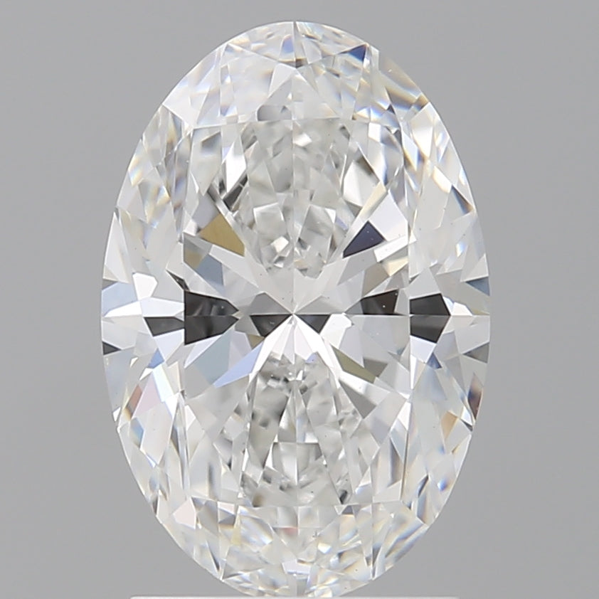 2.1ct Oval Lab-Grown Diamond — E VS1, IGI Certified