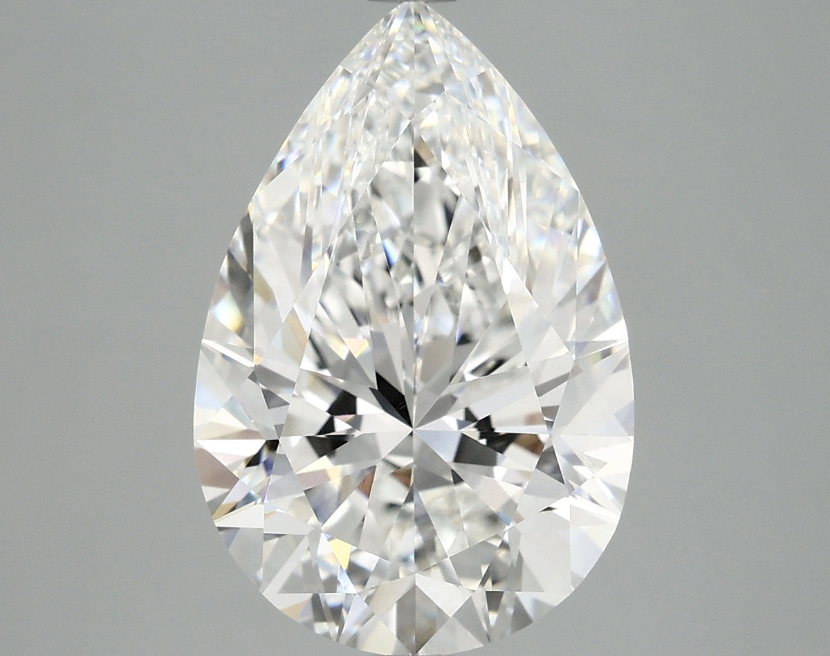 5.55ct Pear, E VVS2 — IGI