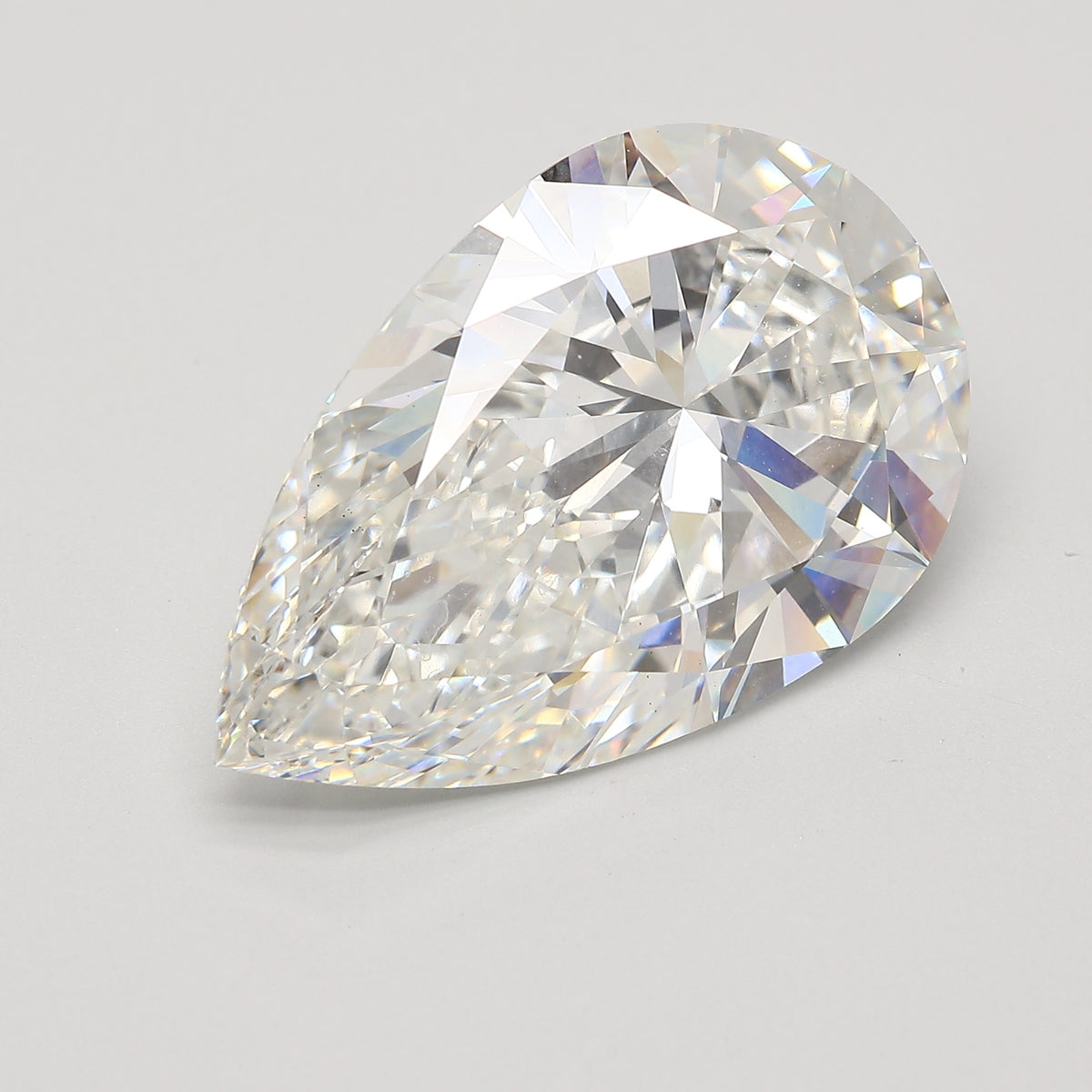 12.22ct Pear Lab-Grown Diamond — F VS1, IGI Certified
