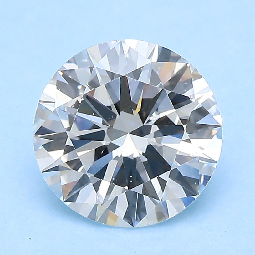 2.02ct Round Natural Diamond — D VS2, GIA Certified