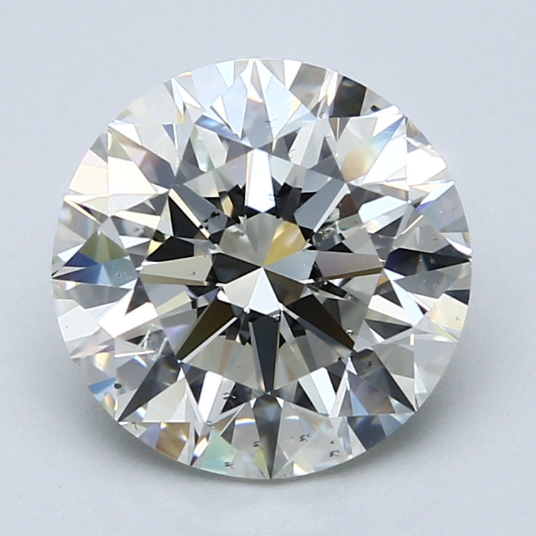 4.02ct Round, K SI2 — GIA