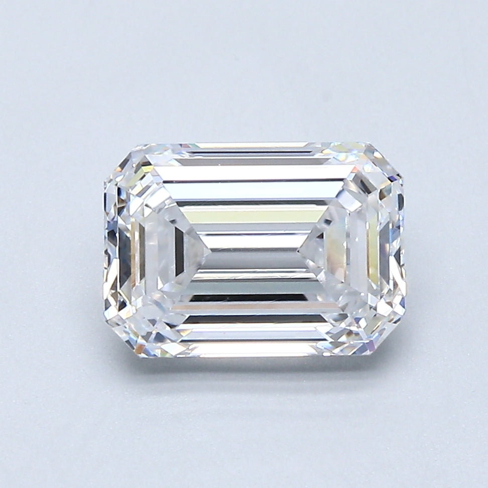 2.01ct EMERALD, D VVS2 — GIA — Laura Milman New York