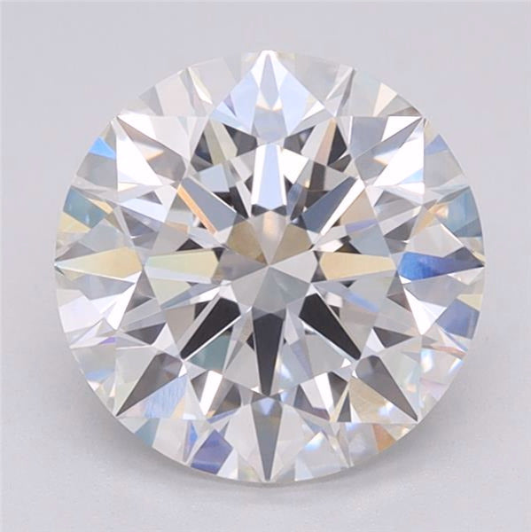 2.94ct Round, F VVS1 — IGI