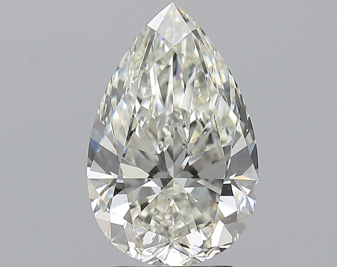 3.51ct Pear, J SI1 — GIA