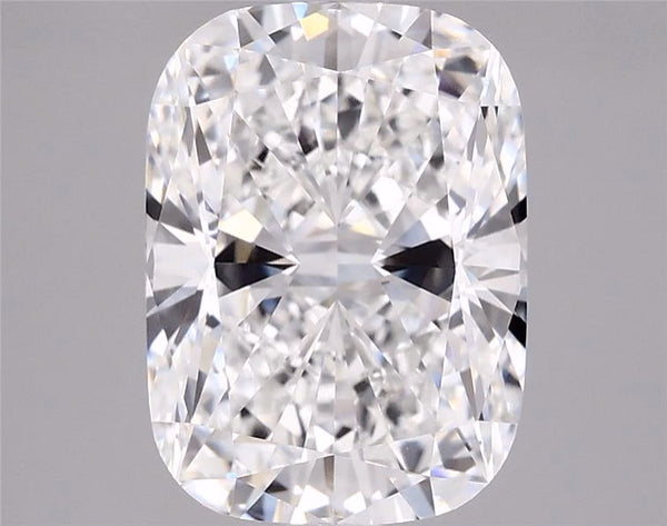 3.41ct Cushion Lab-Grown Diamond — F VVS2, IGI Certified