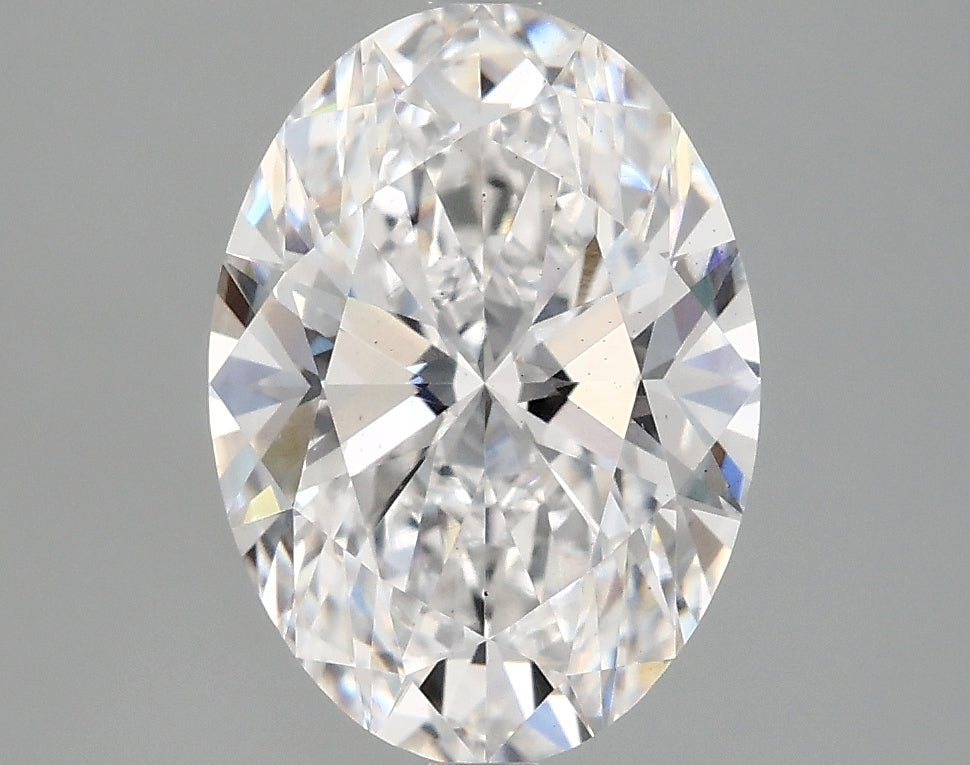2.78ct Oval Lab-Grown Diamond — D VS2, IGI Certified