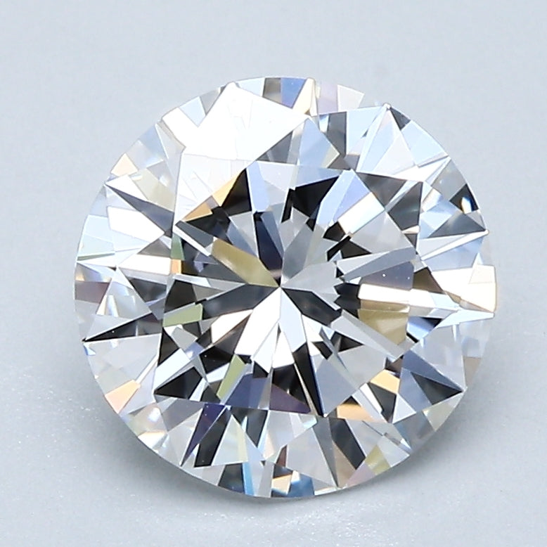 2.03ct Round, D VS1 — GIA