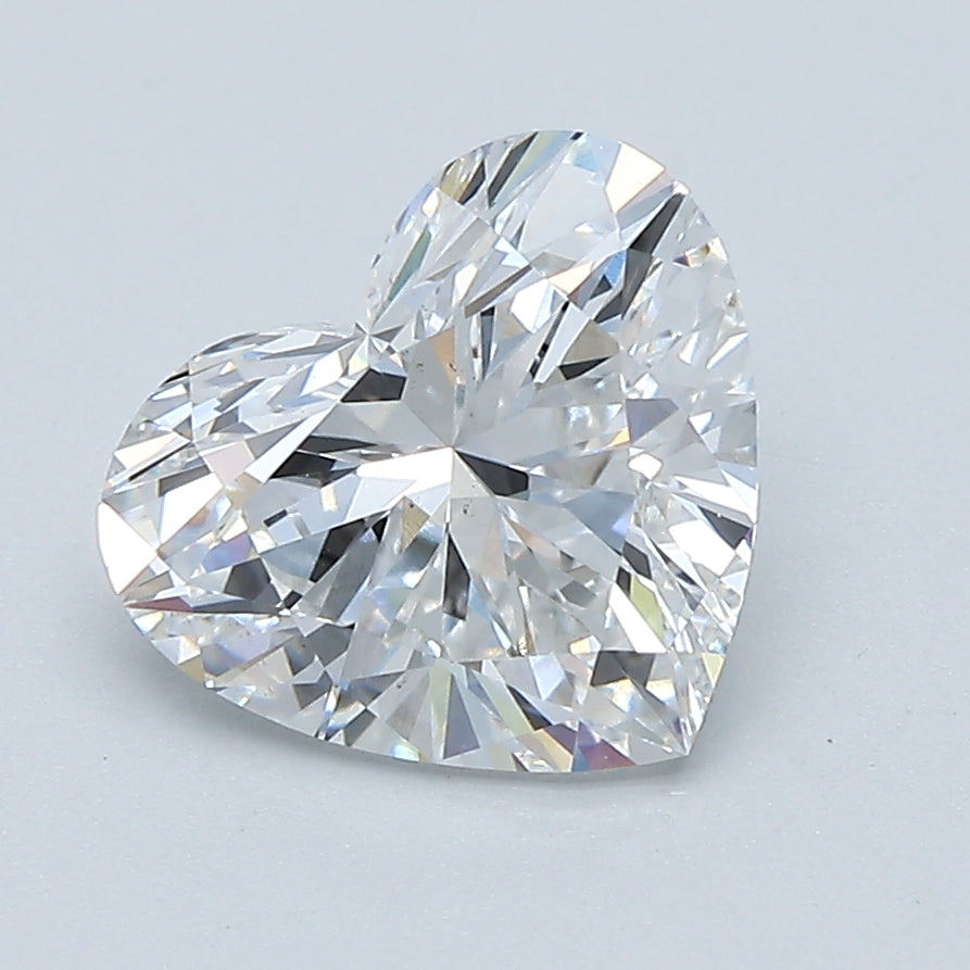 2.05ct Heart, D VS2 — IGI