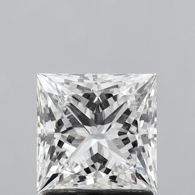 1.6ct Princess Lab-Grown Diamond — E VS1, IGI Certified