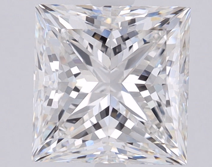 3.06ct Princess Lab-Grown Diamond — D VVS2, IGI Certified
