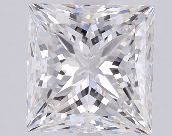 3.06ct Princess Lab-Grown Diamond — D VVS2, IGI Certified