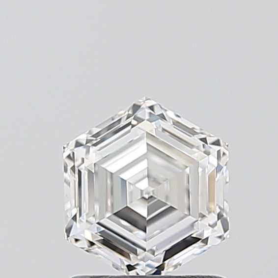 1.12ct Hexagonal, D VS1 — IGI