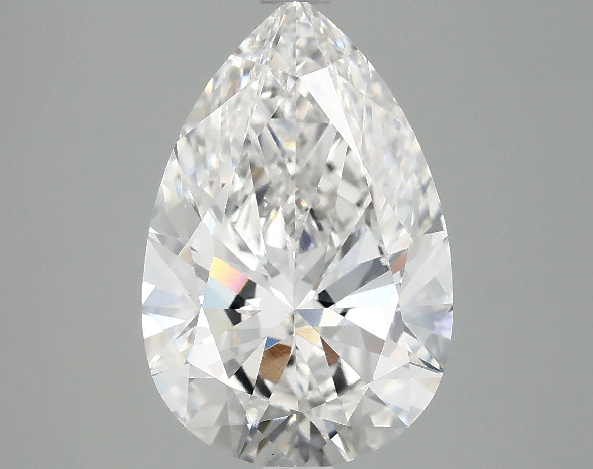 4.06ct Pear, E VS1 — IGI