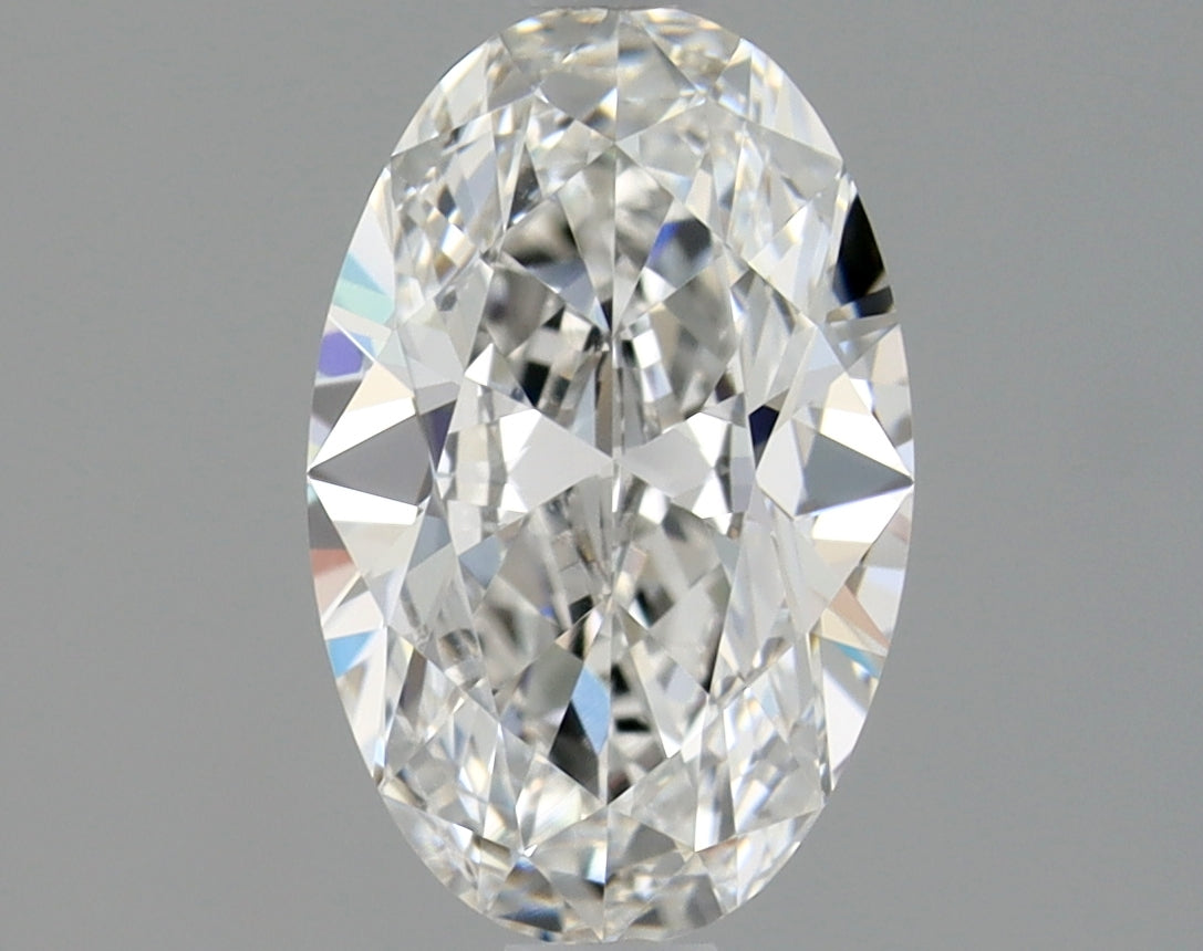 1.0ct Oval, F VS1 — GIA