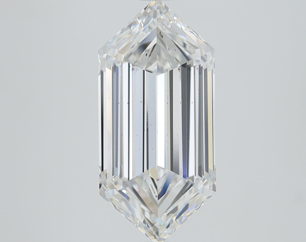3.07ct Hexagonal Step Lab-Grown Diamond — E VS2, IGI Certified