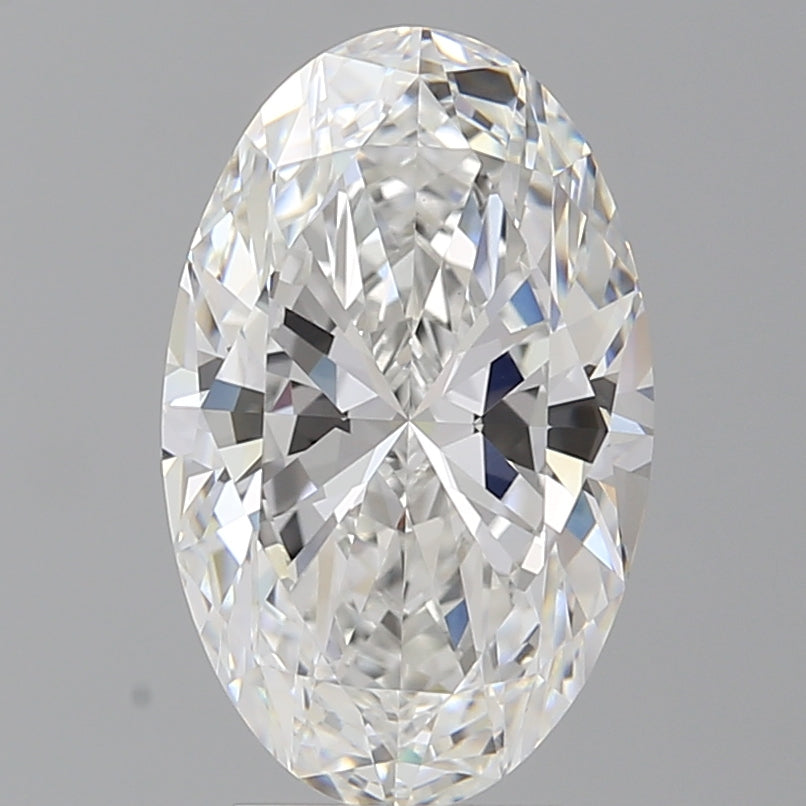 4.09ct Oval Lab-Grown Diamond — E VVS2, IGI Certified