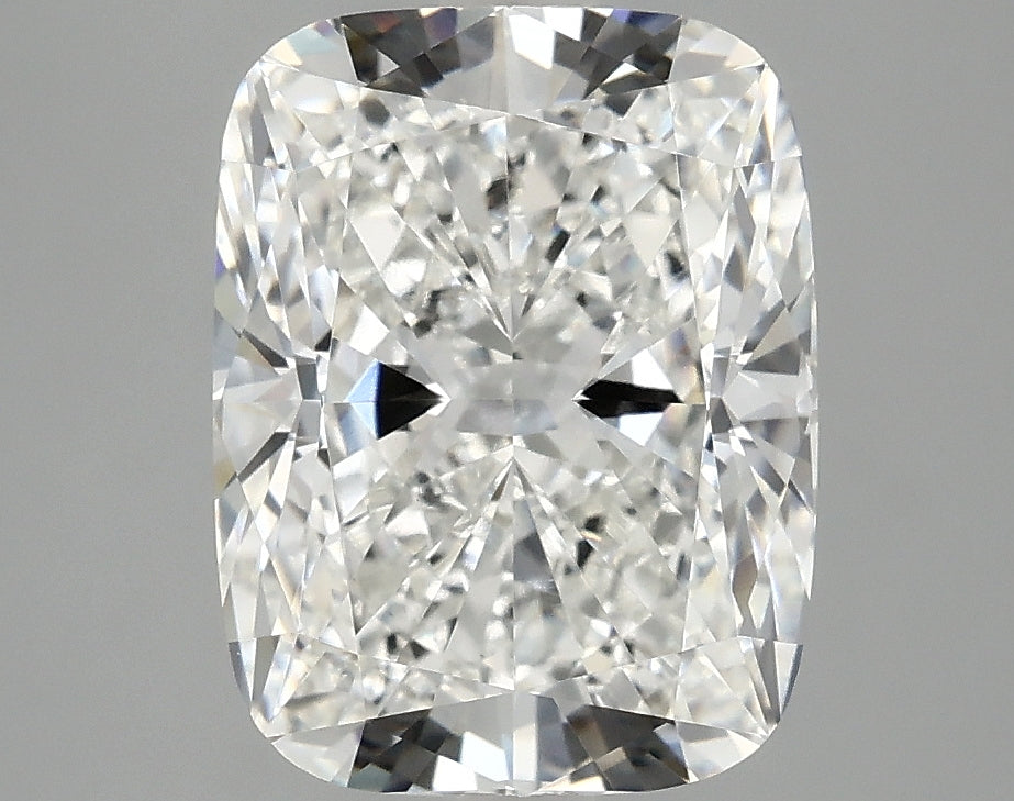 4.1ct Cushion, F VVS2 — IGI